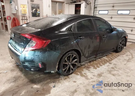 2019 Honda Civic Sport из США, поврежденный, VIN 2HGFC2F85KH595163